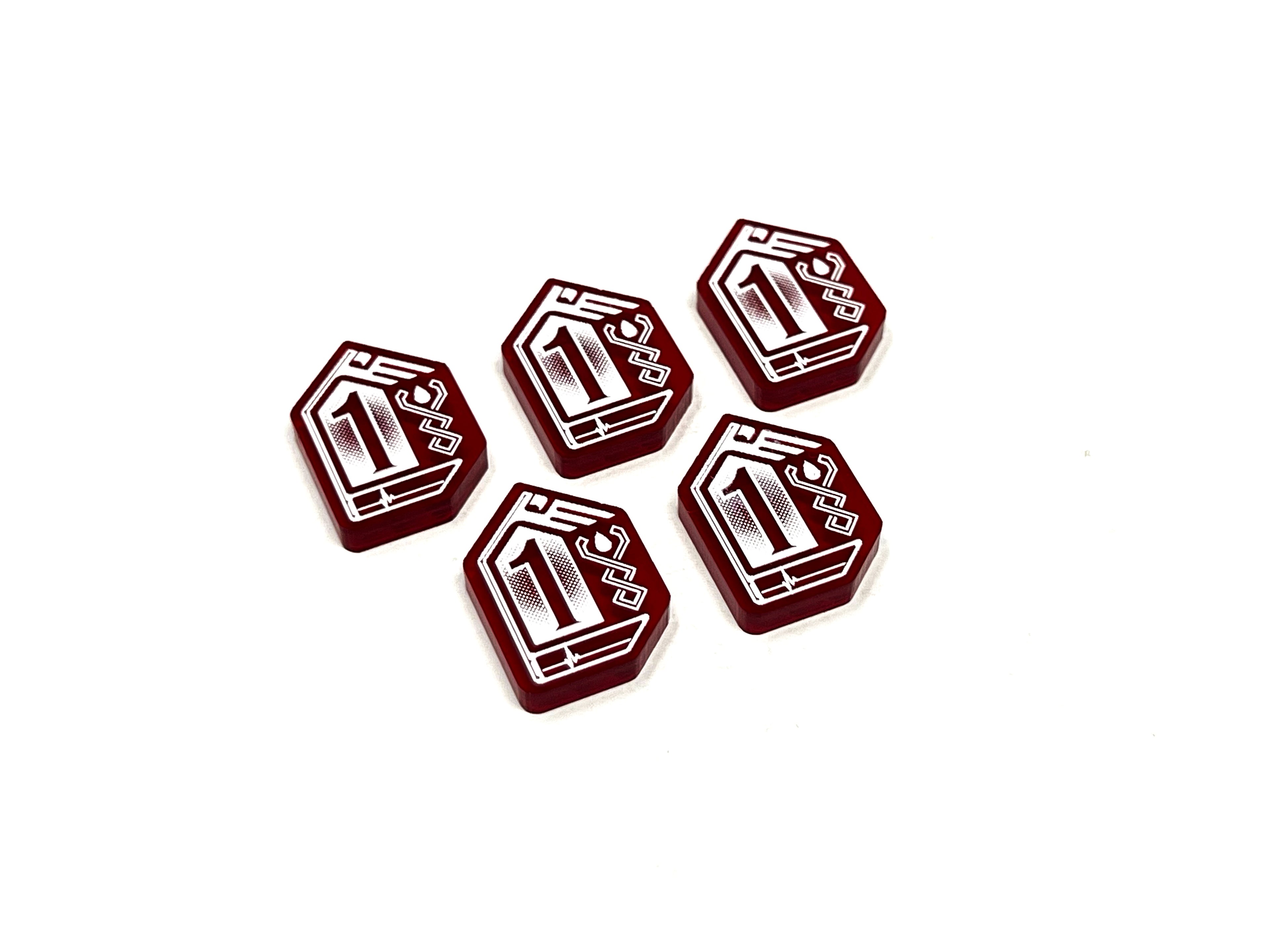 Wound 1/2 Token Set for Warhammer 40k 10th Edition