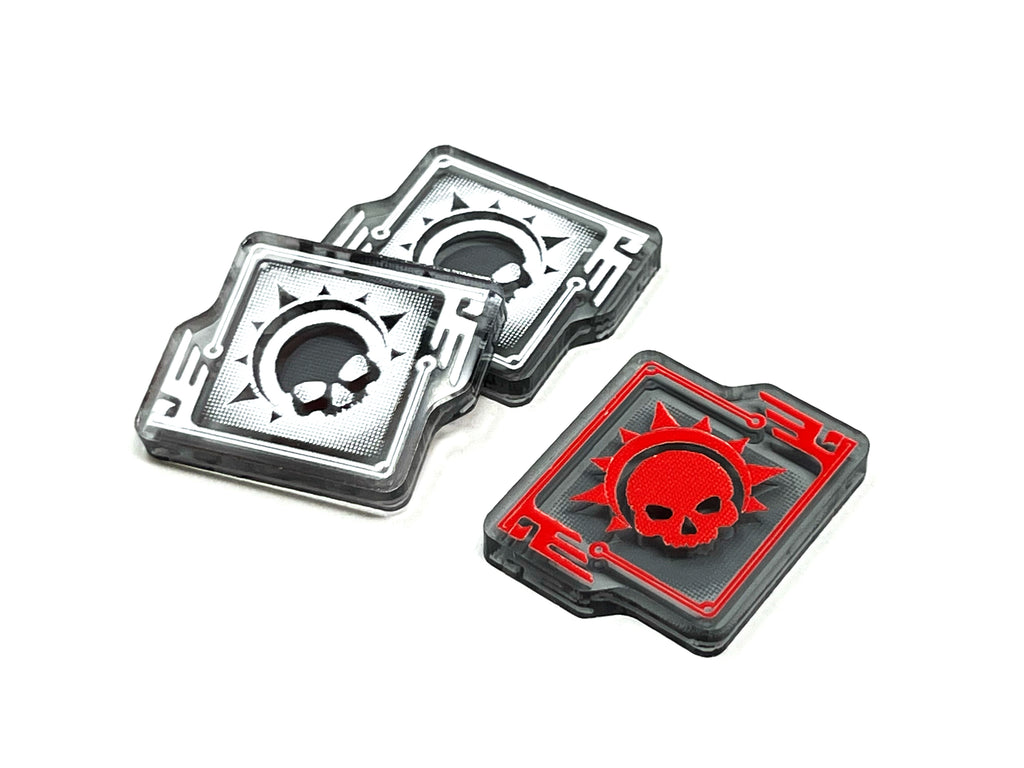 Command - Phase ability Token Set for Warhammer 40k 10th Edition