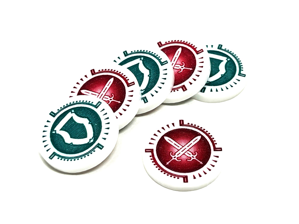 Objective Control Token Set for Warhammer 40k 10th Edition