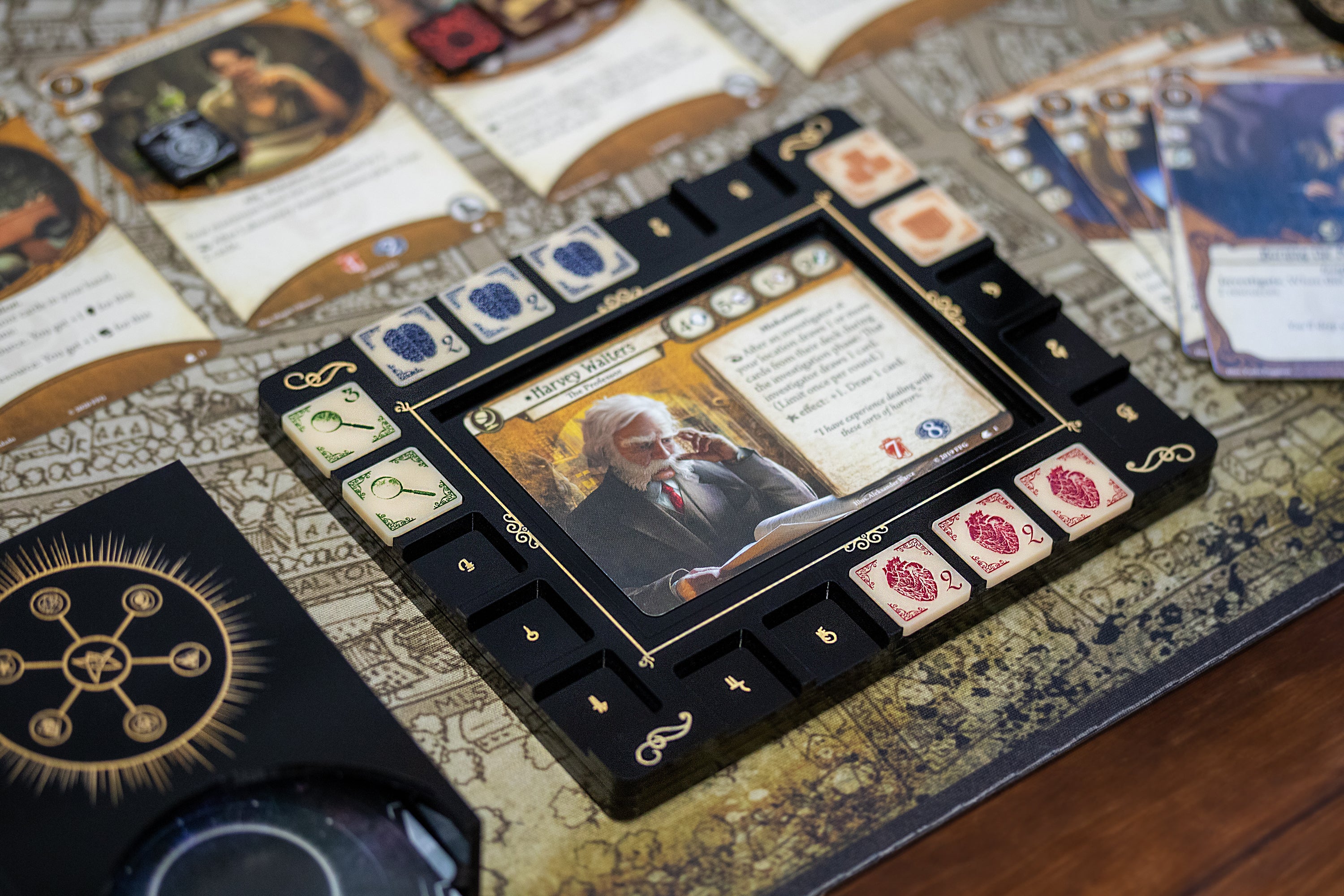 arkham horror the card game tokens The Innsmouth Conspiracy Thats why 66x Arkham Horror Investigator Tokens