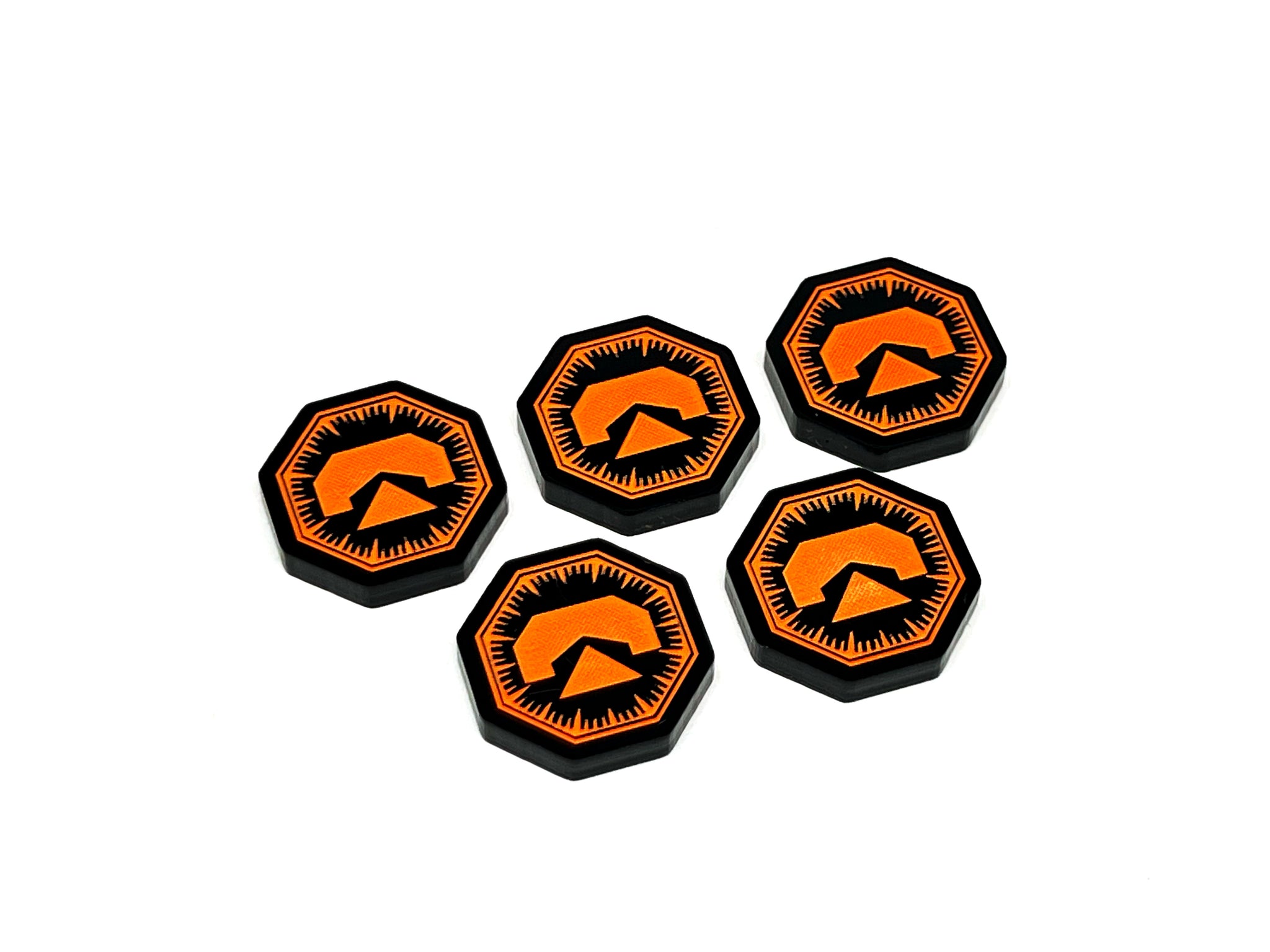 5 x Hunker Tokens for Star Wars Shatterpoint (Double Sided)