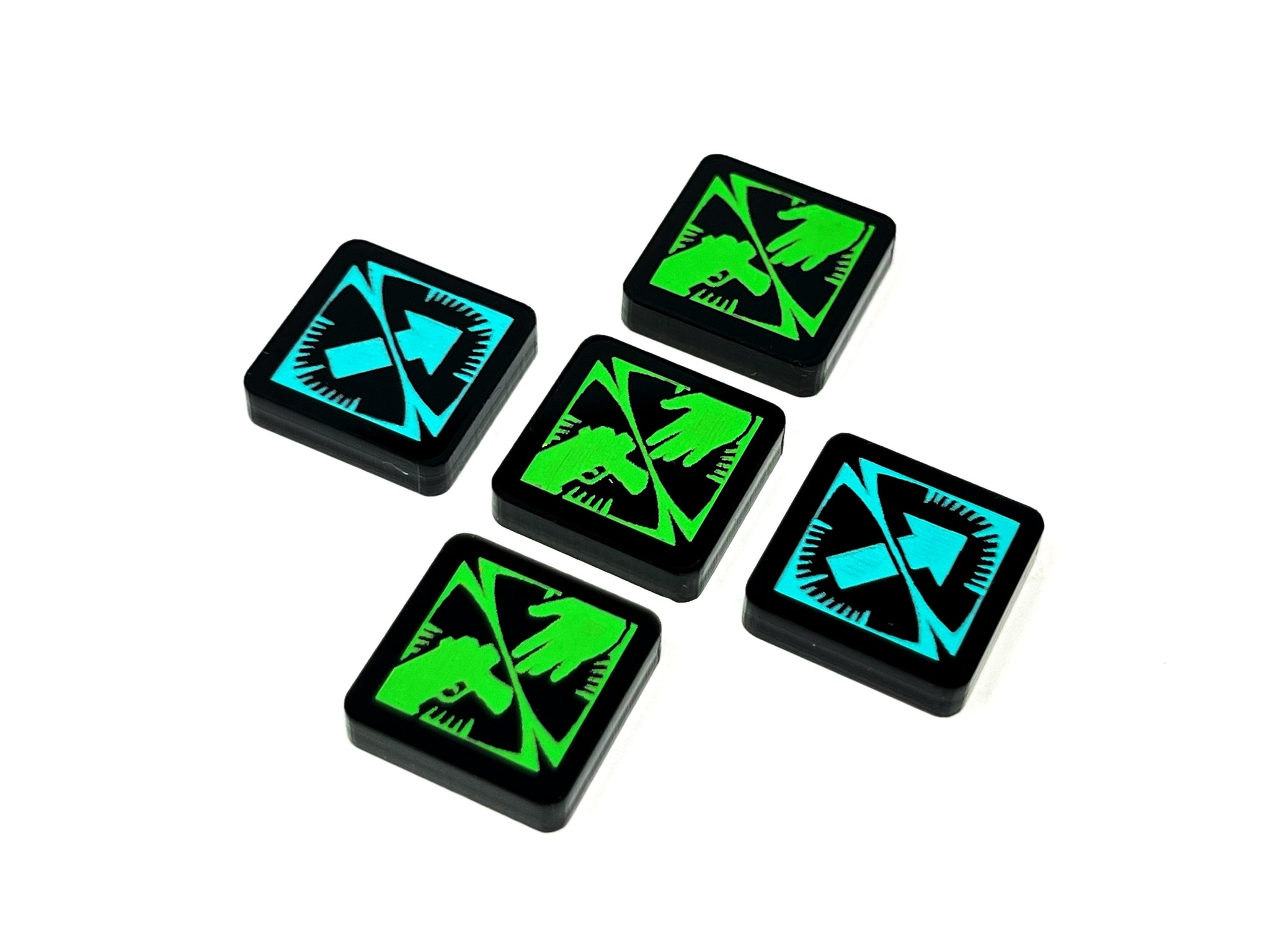 5 x Disarmed / Pinned Tokens for Star Wars Shatterpoint (Double Sided ...