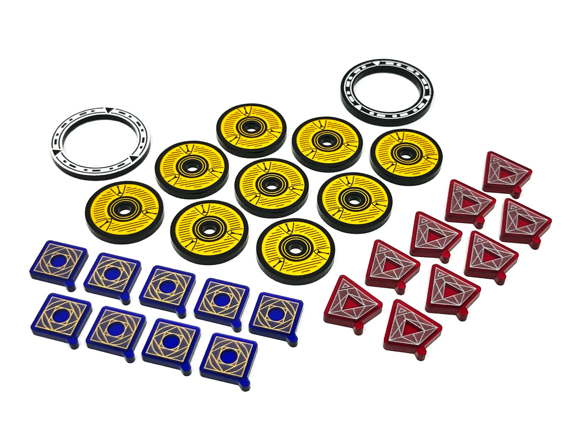 Shatterpoint Token Storage Objective Token Set for Star Wars Shatterpoint (Double Sided)