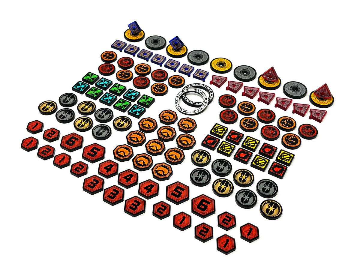 Shatterpoint Token Storage Token Set for Star Wars Shatterpoint (Double Sided)