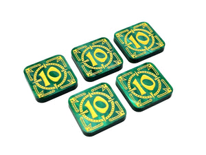 5 x 5/10 Progress Tokens for Lord Of The Rings LCG