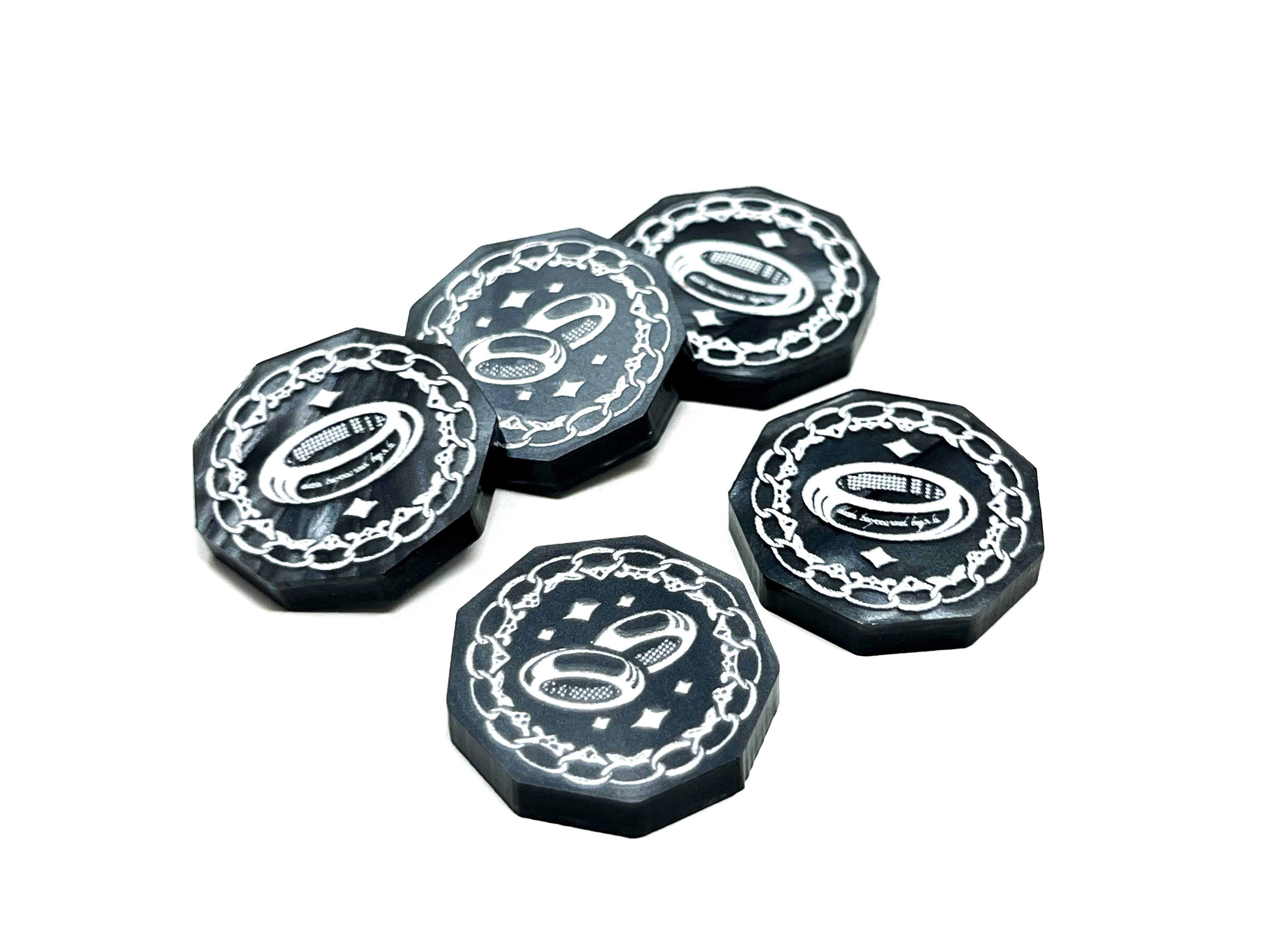 1/2 Resource Tokens - Acrylic