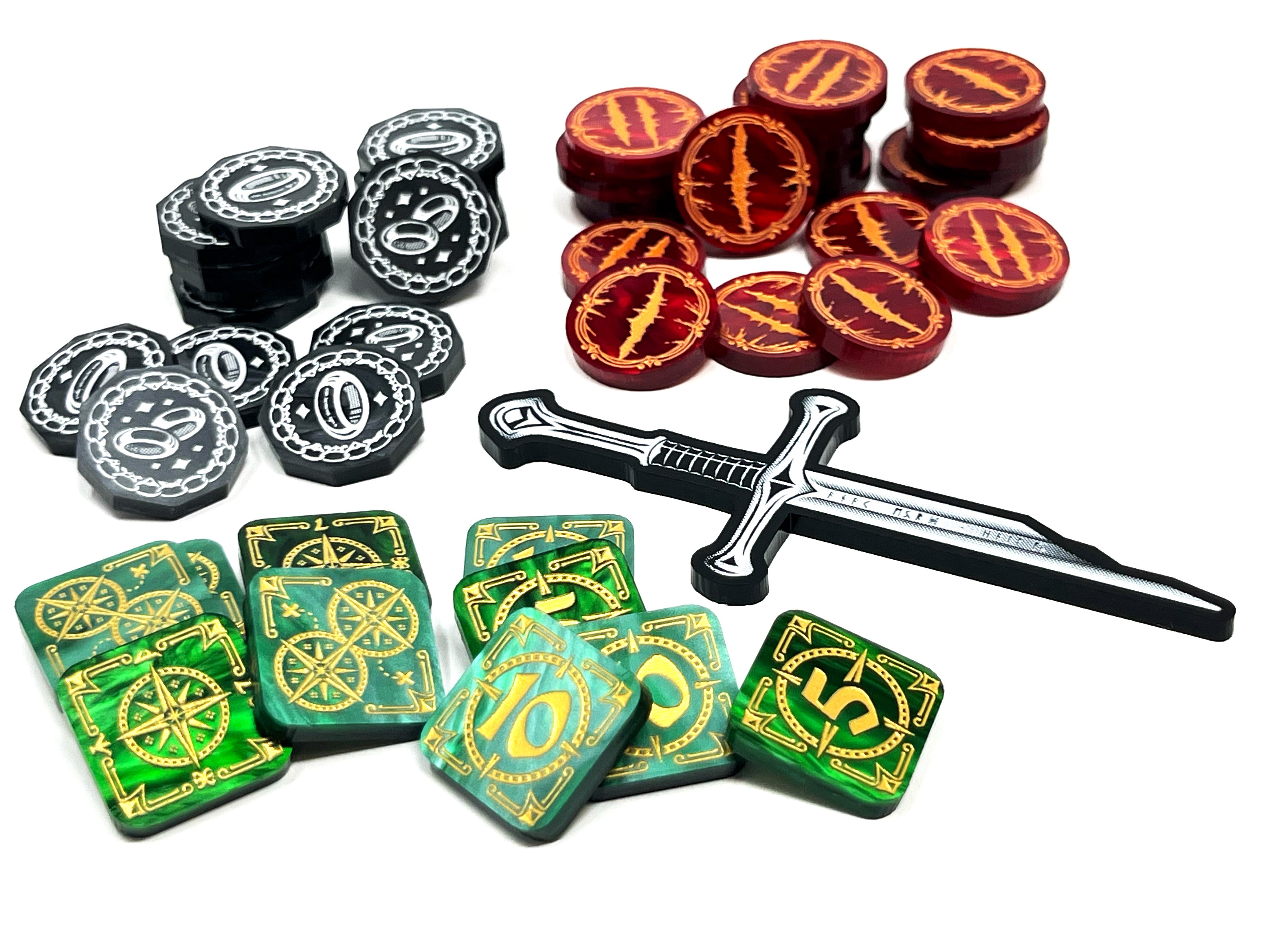Lord Of The Rings LCG Token Set