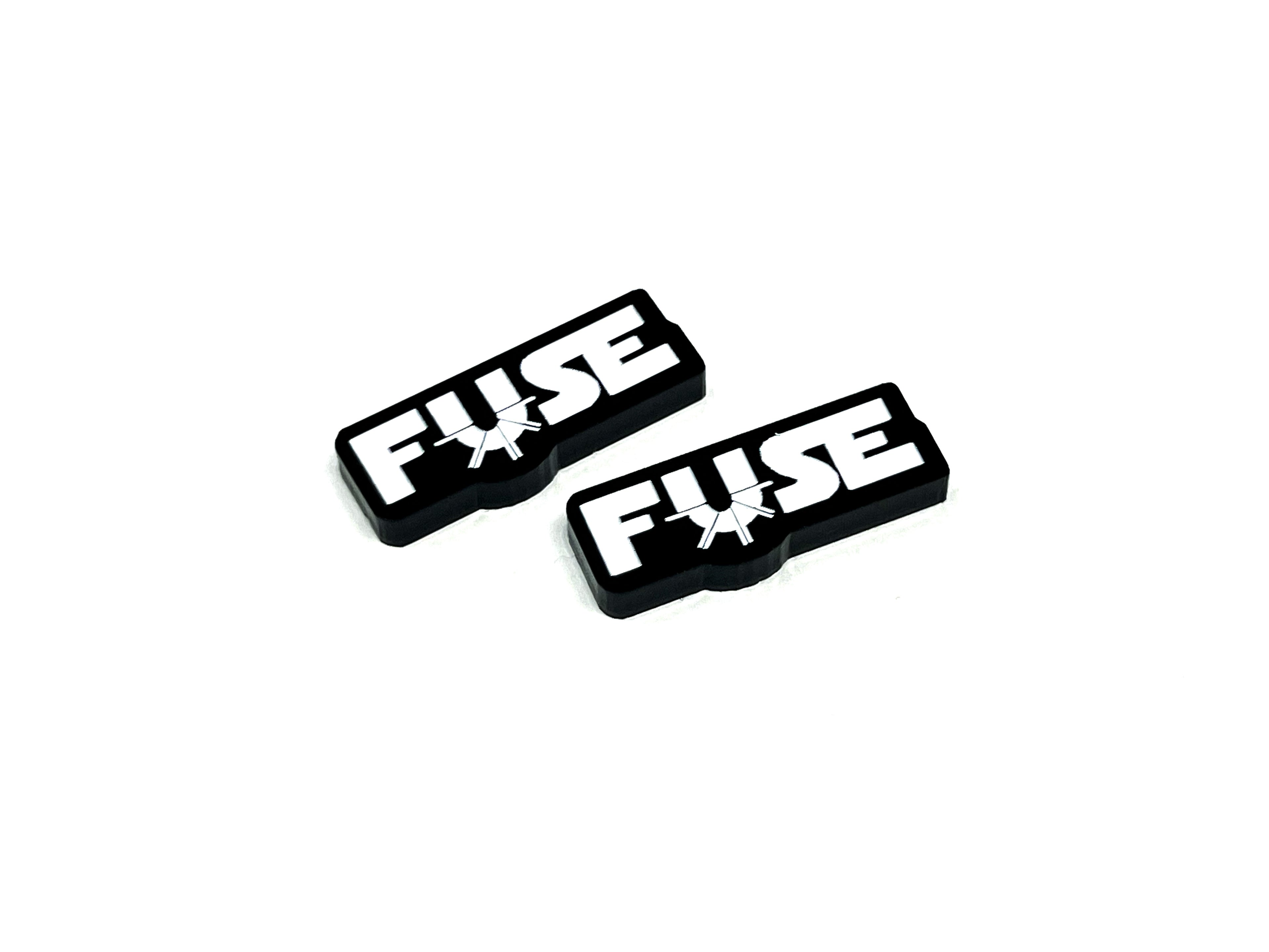 2 x Fuse Tokens - Text Series (Single Sided)