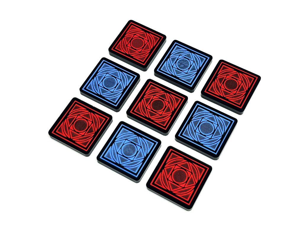 9 x Control Tokens for Star Wars Shatterpoint (Double Sided)