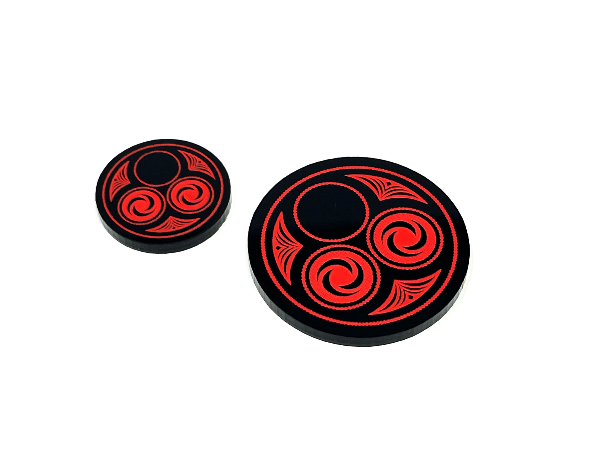 1 x Oversized 1/2 Resource Tracker Token (double sided) for Flesh and Blood TCG