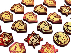 Sorcerer Token Set (double sided) for Disney Lorcana TCG