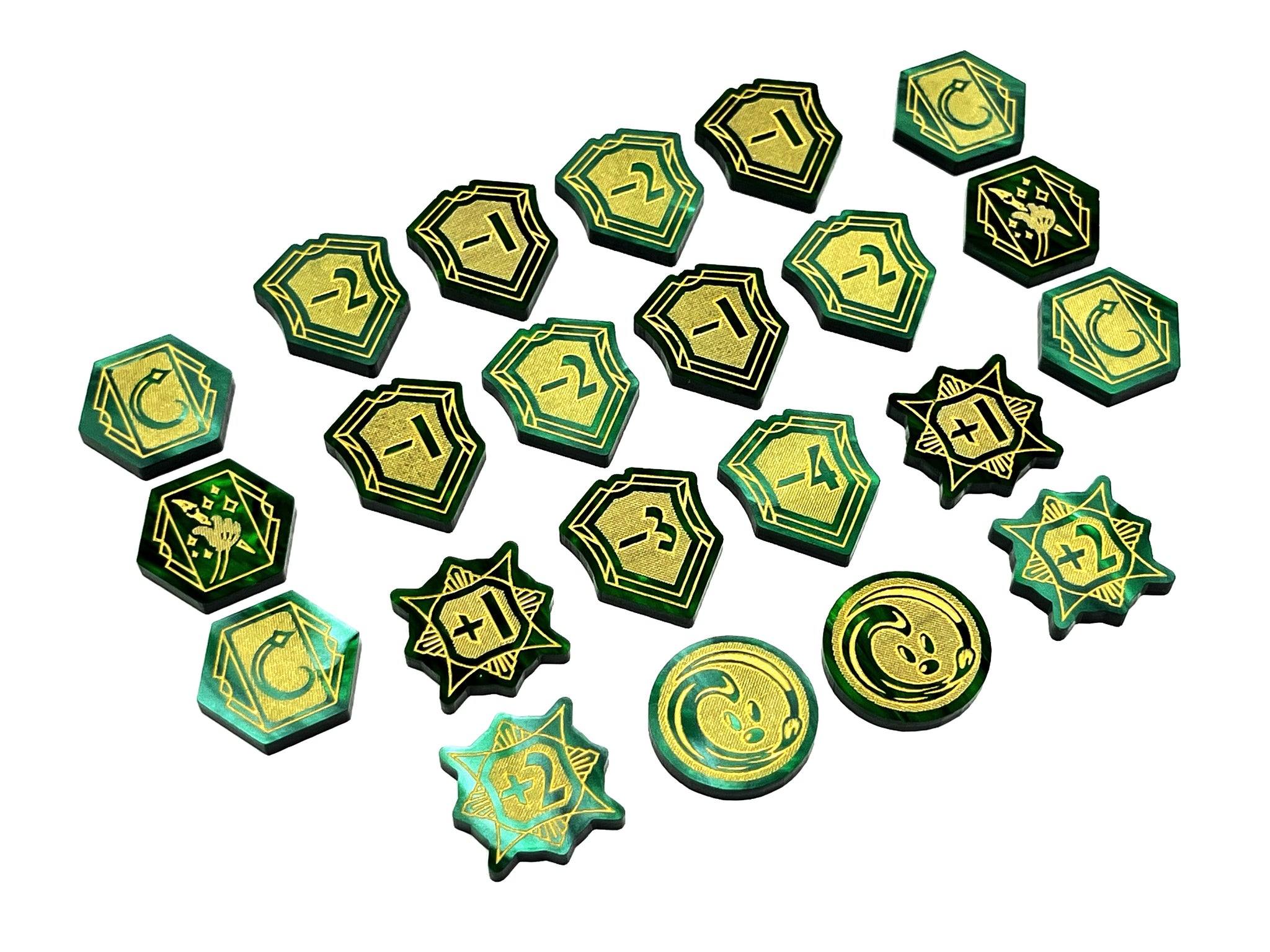 Sorcerer Token Set (double sided) for Disney Lorcana TCG