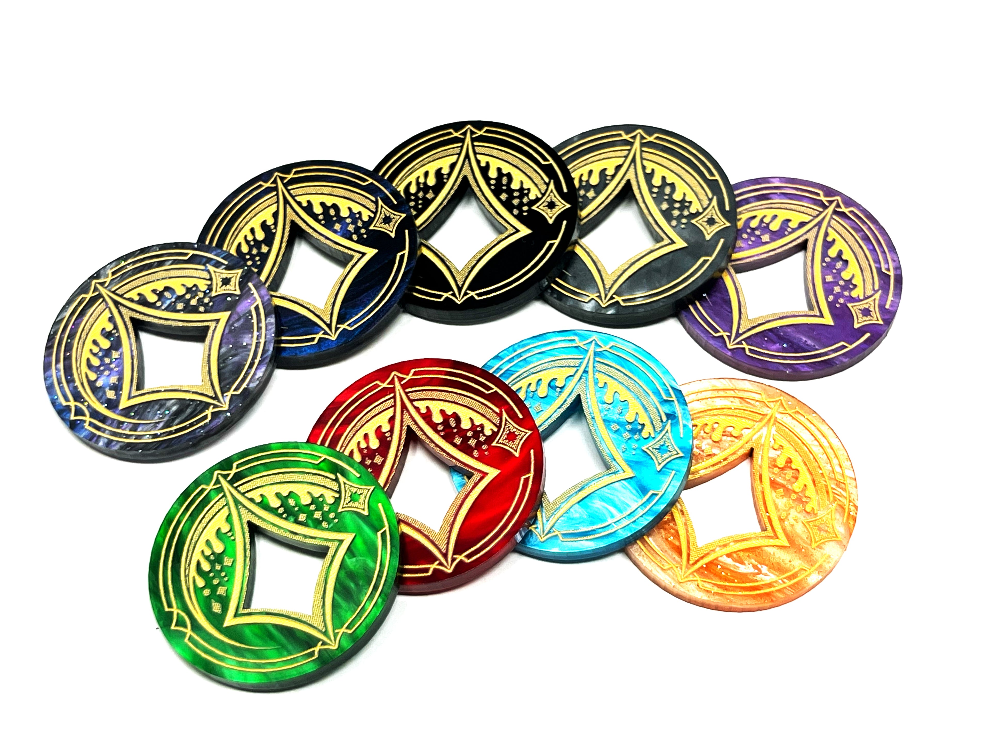 lorcana card tracker Disney Lorcana TCG Premium Tokens and Accessories