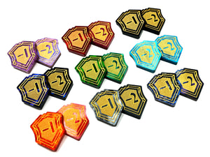 Sorcerer Token Set (double sided) for Disney Lorcana TCG