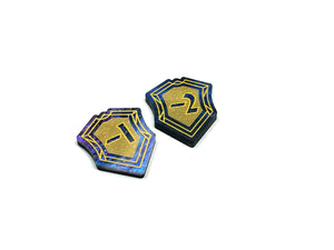 Willpower Modifier -1/-2 Token set for Disney Lorcana TCG