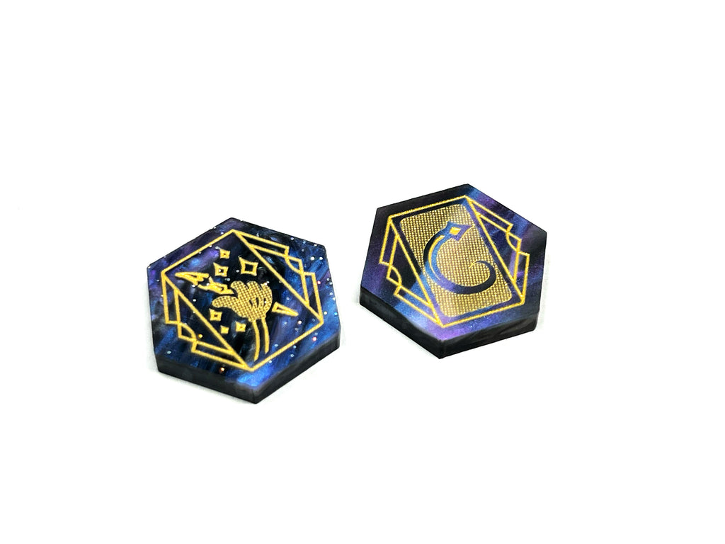 Ready/Exerted Token set (double sided) for Disney Lorcana TCG