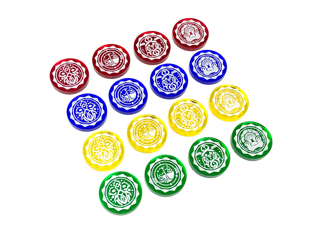 Alternate Tracker Token Set compatible with Dune: Imperium