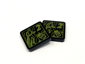 2 x Backup - Field Agent Tokens for Marvel Champions LCG, Double Sided
