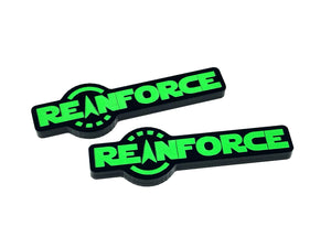 2 x  Reinforce Tokens - Text Series (Double Sided)