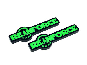 2 x  Reinforce Tokens - Text Series (Double Sided)