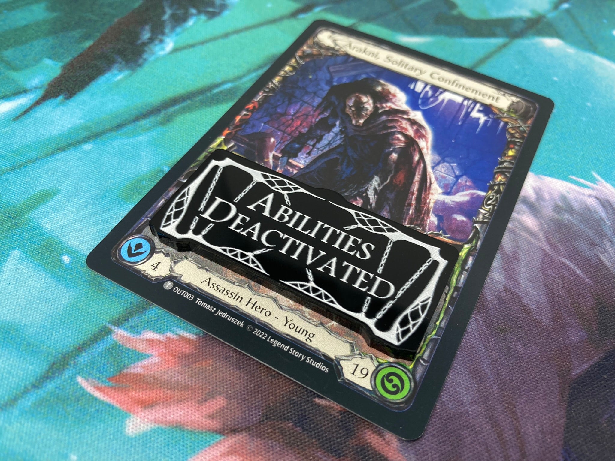 Abilities Disabled Token (double sided) for Flesh and Blood TCG