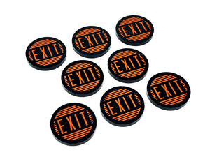 8 x Air Duct Exit Tokens (Double Sided) for Aliens: Another Glorious Day In The Corps