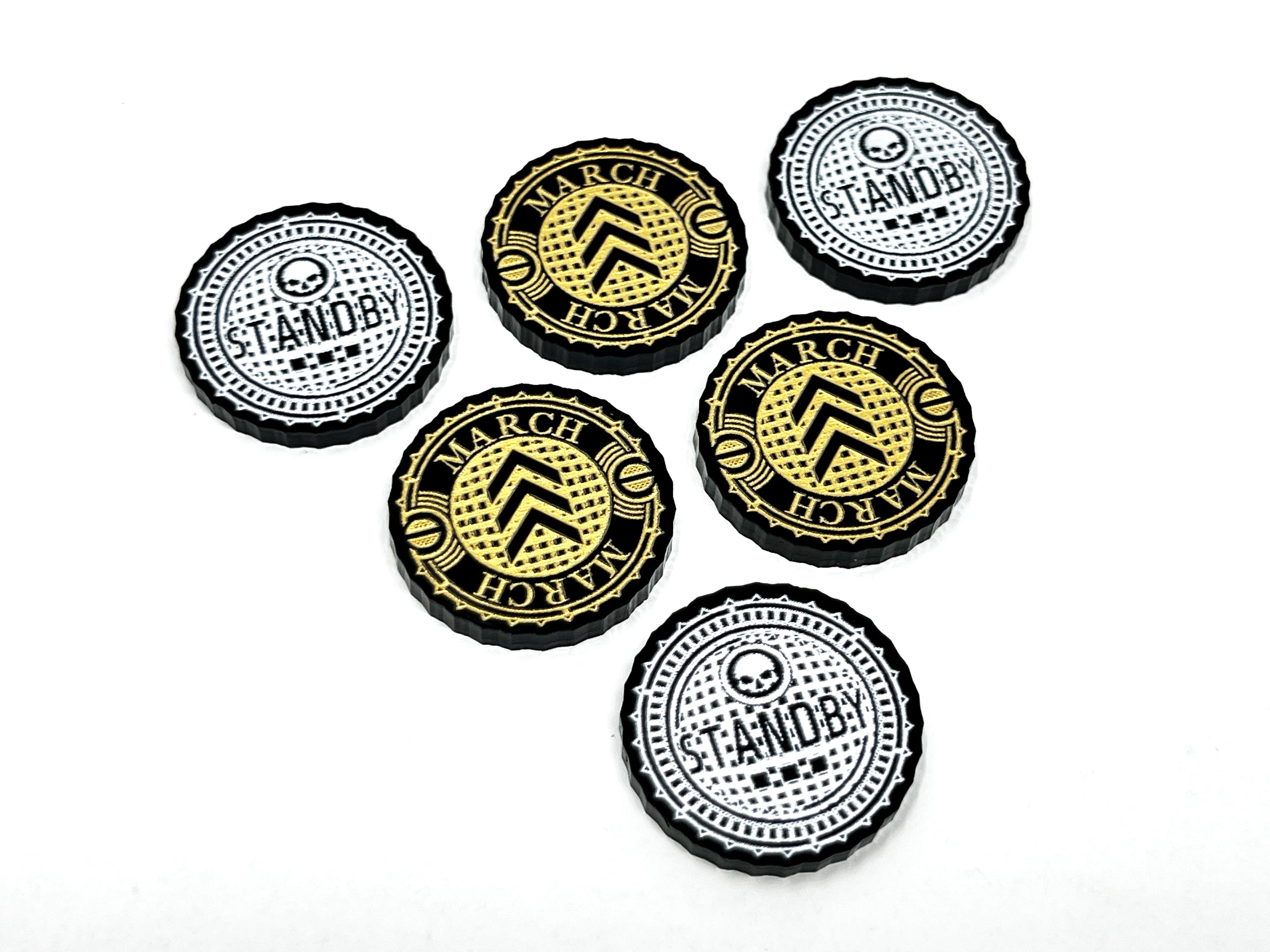 Legions Imperialis March Order Tokens