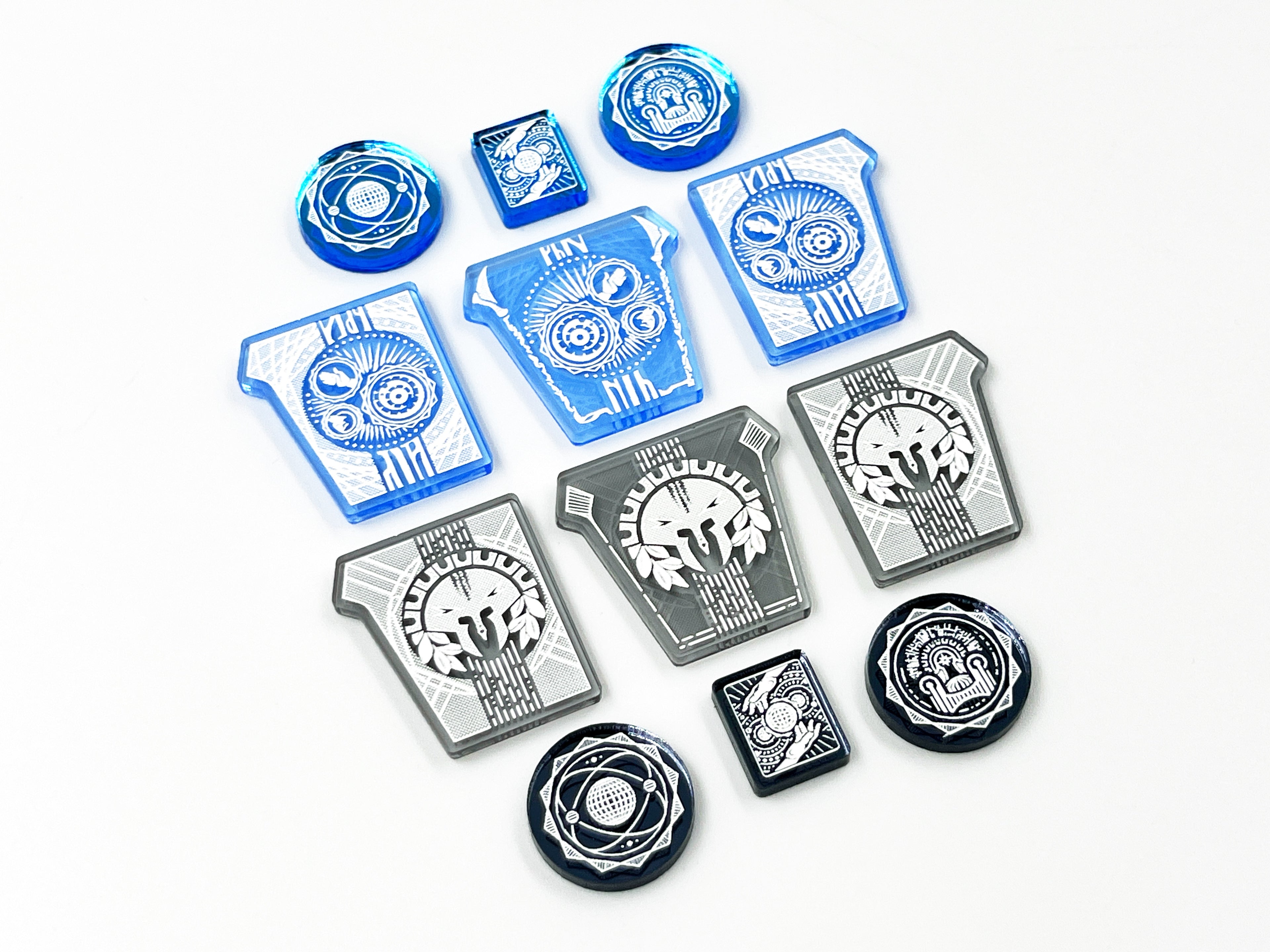 Agent Token Set for Dune Imperium - Uprising (6 player game)