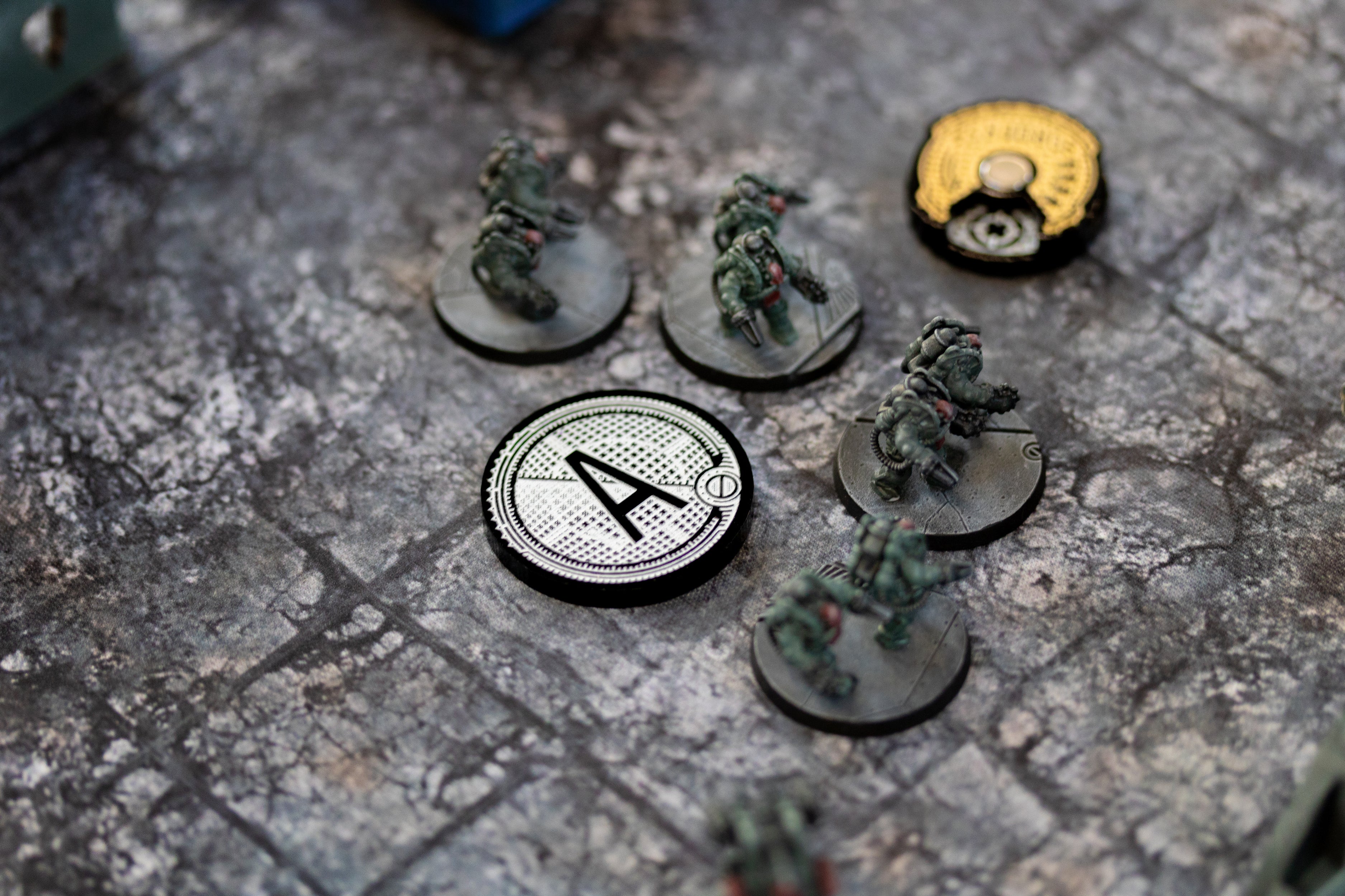 Legions Imperialis Objective Marker Token Set