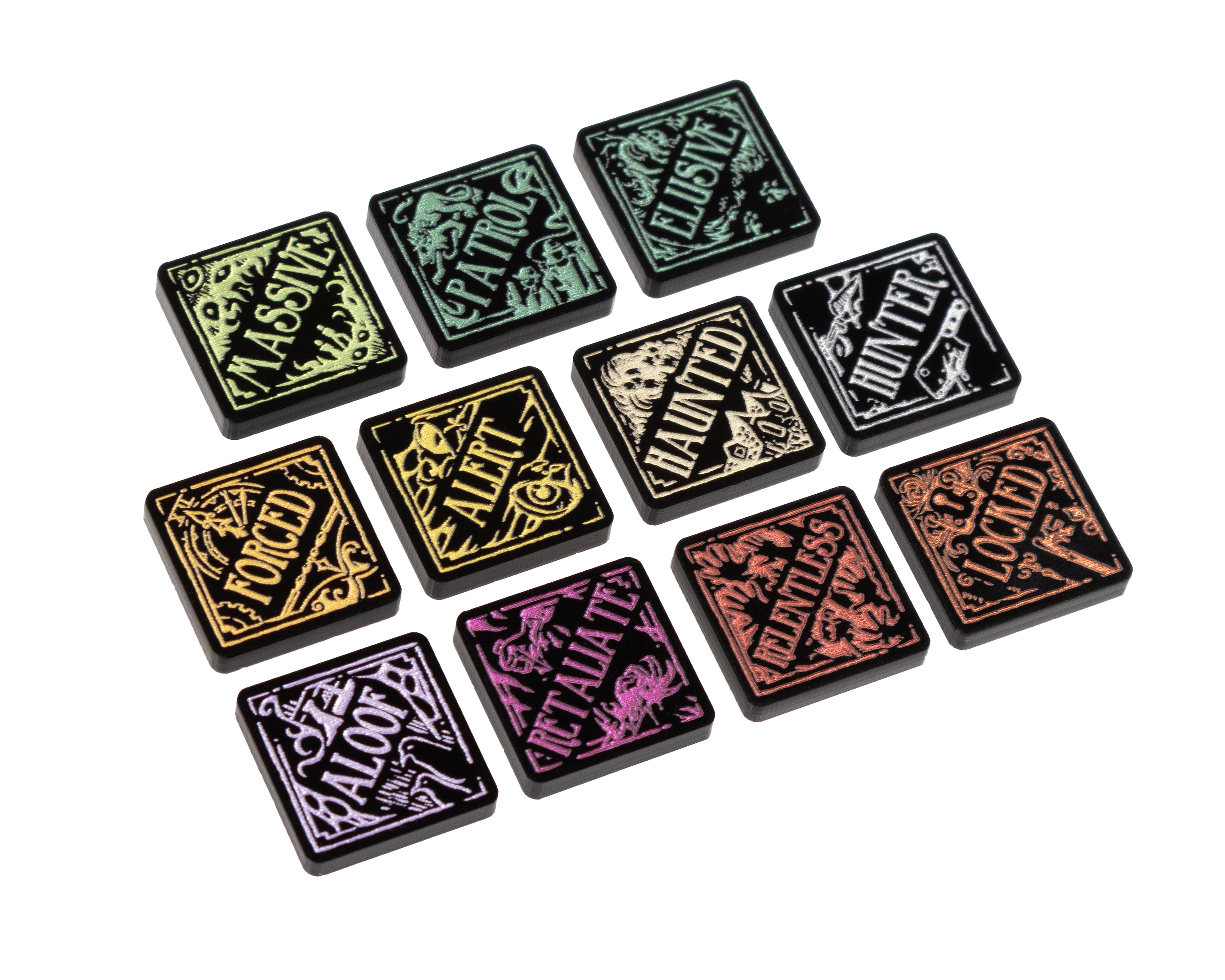 Keyword Reminder Tokens for Arkham Horror LCG