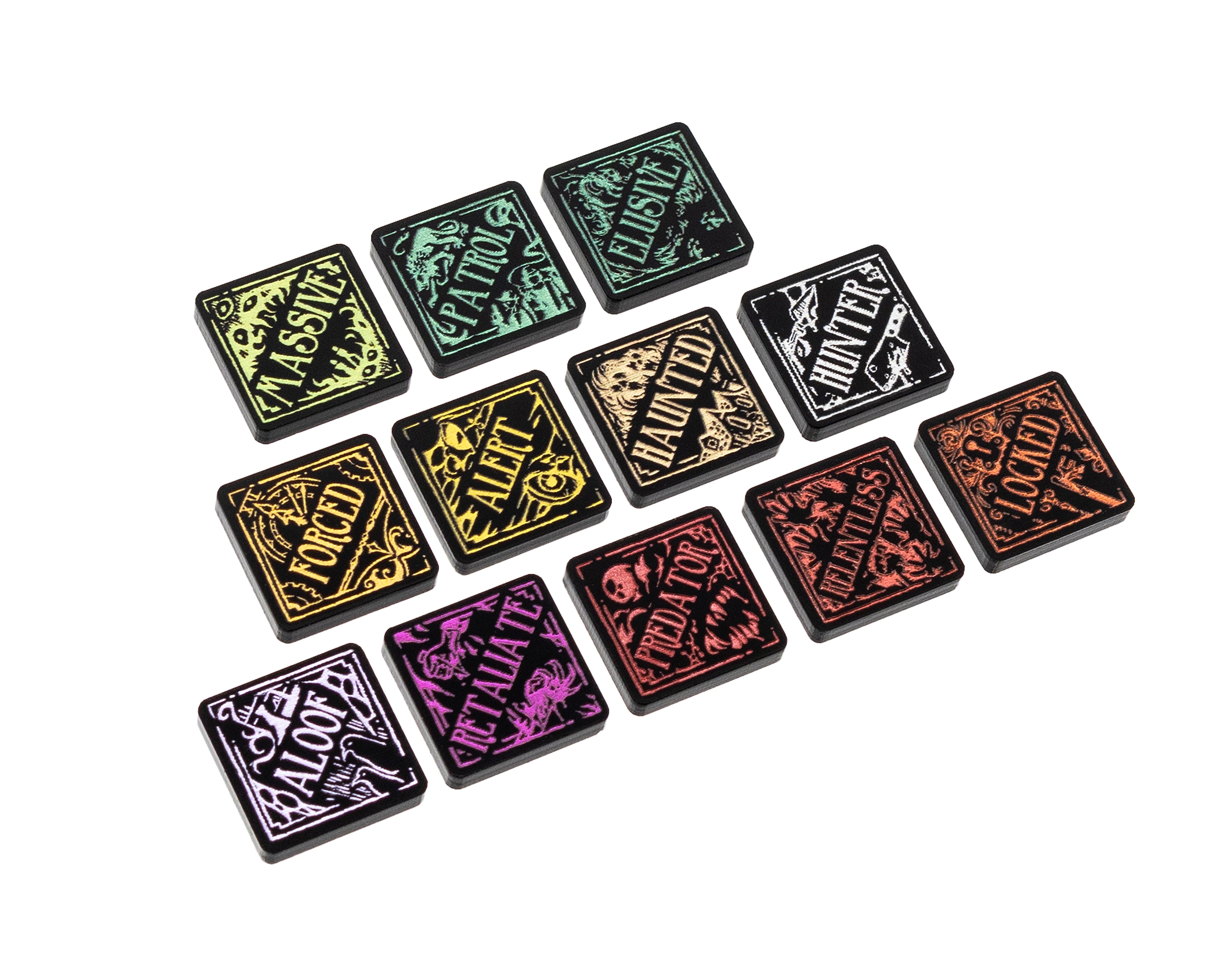 Keyword Reminder Tokens for Arkham Horror LCG