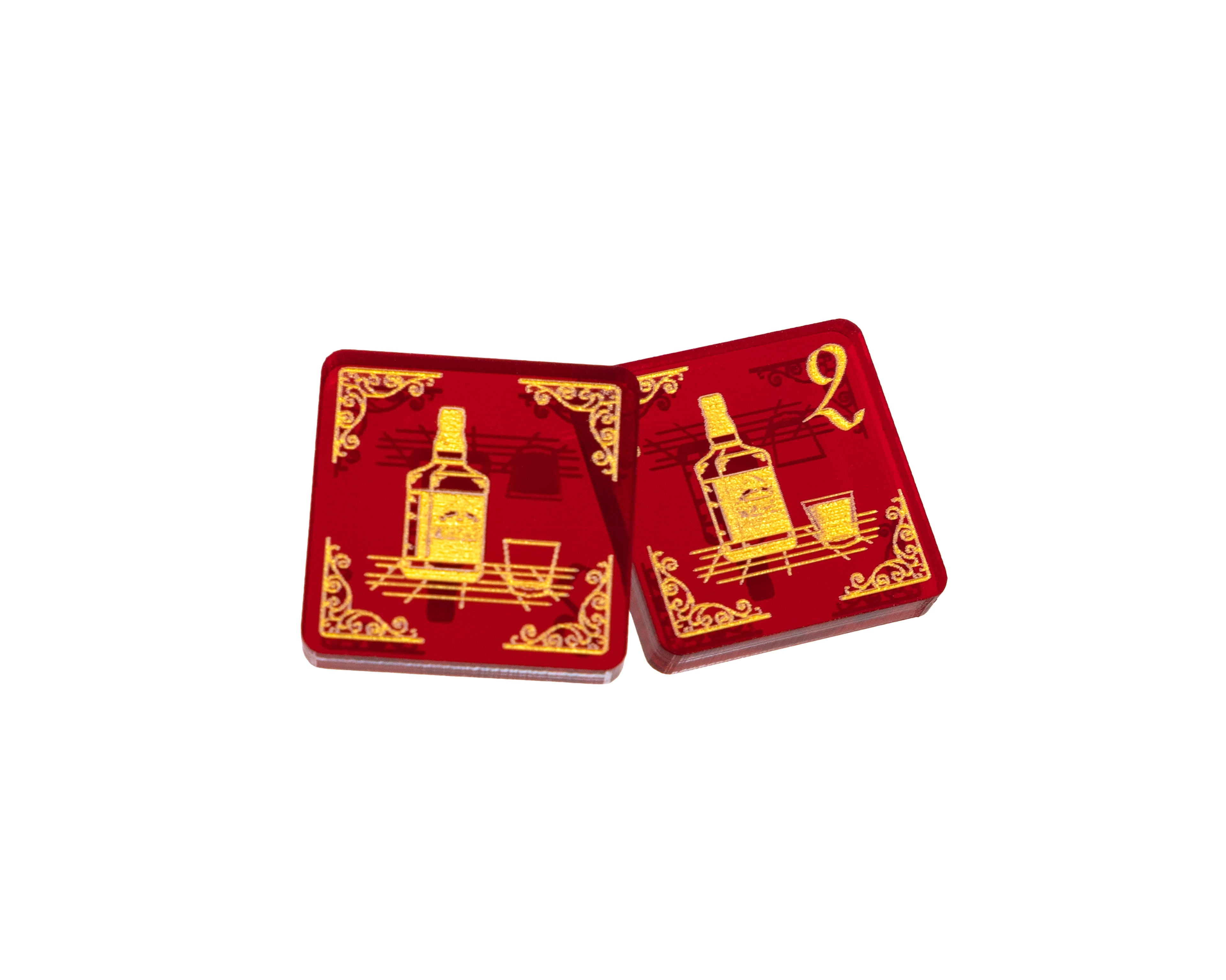 Liquid Tokens - Red