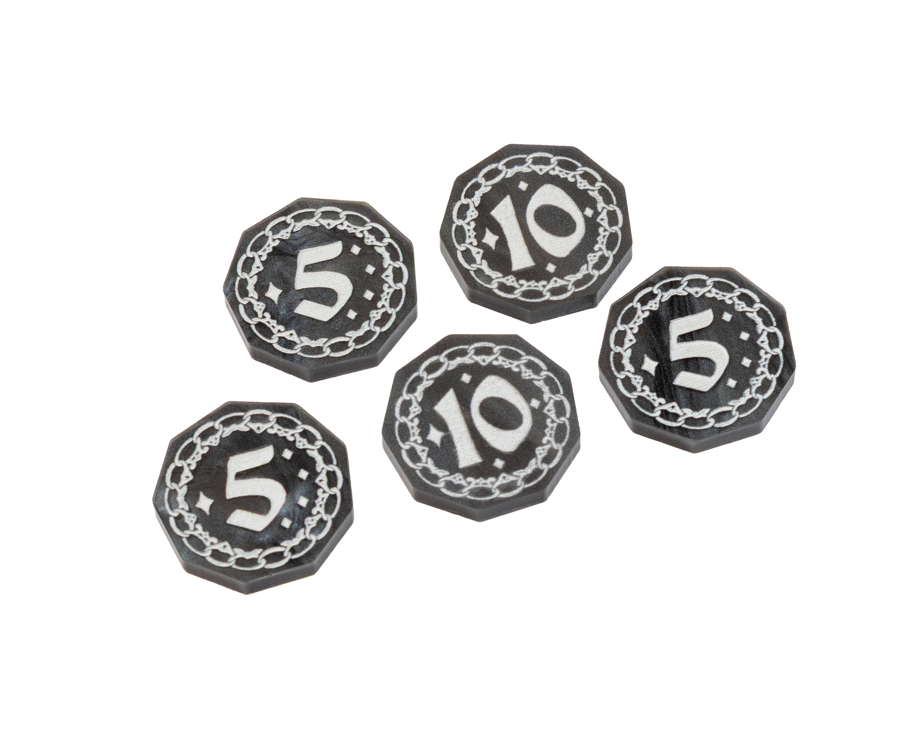 5/10 Resource Tokens - Acrylic