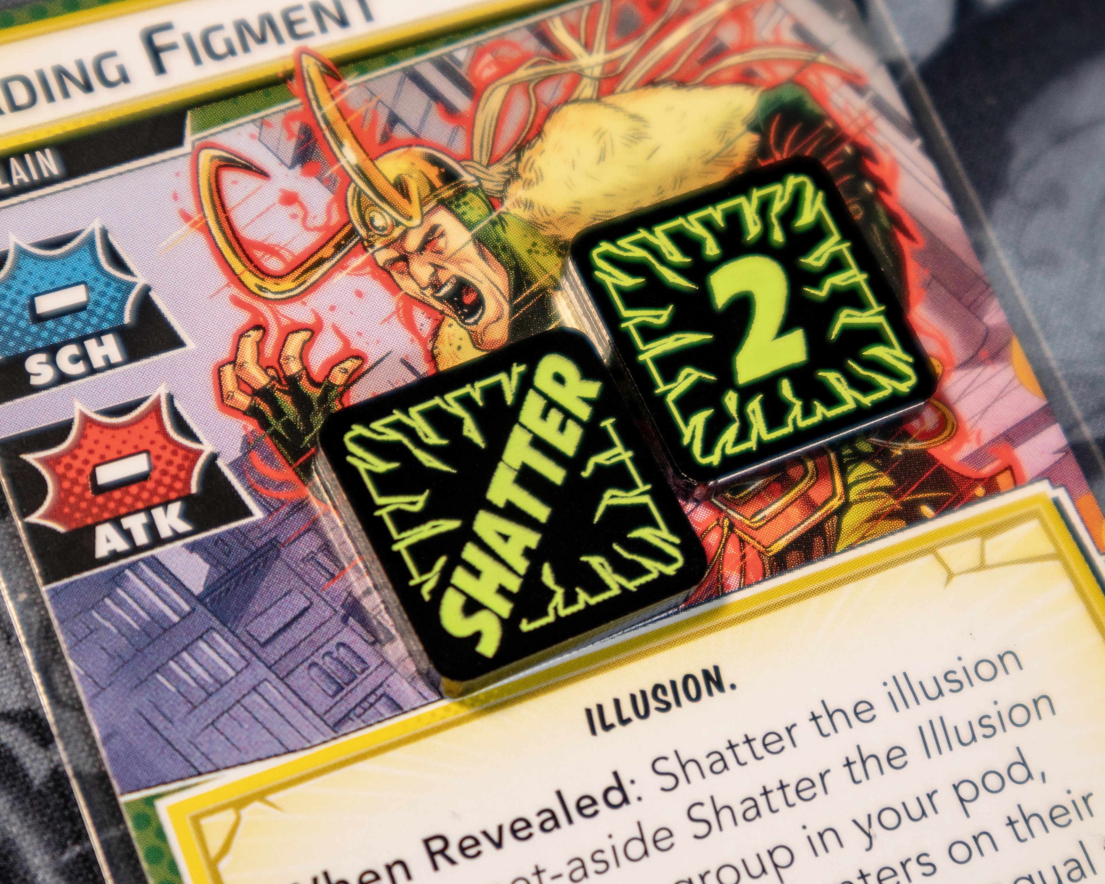 Shatter Tokens 1/2 - Loki