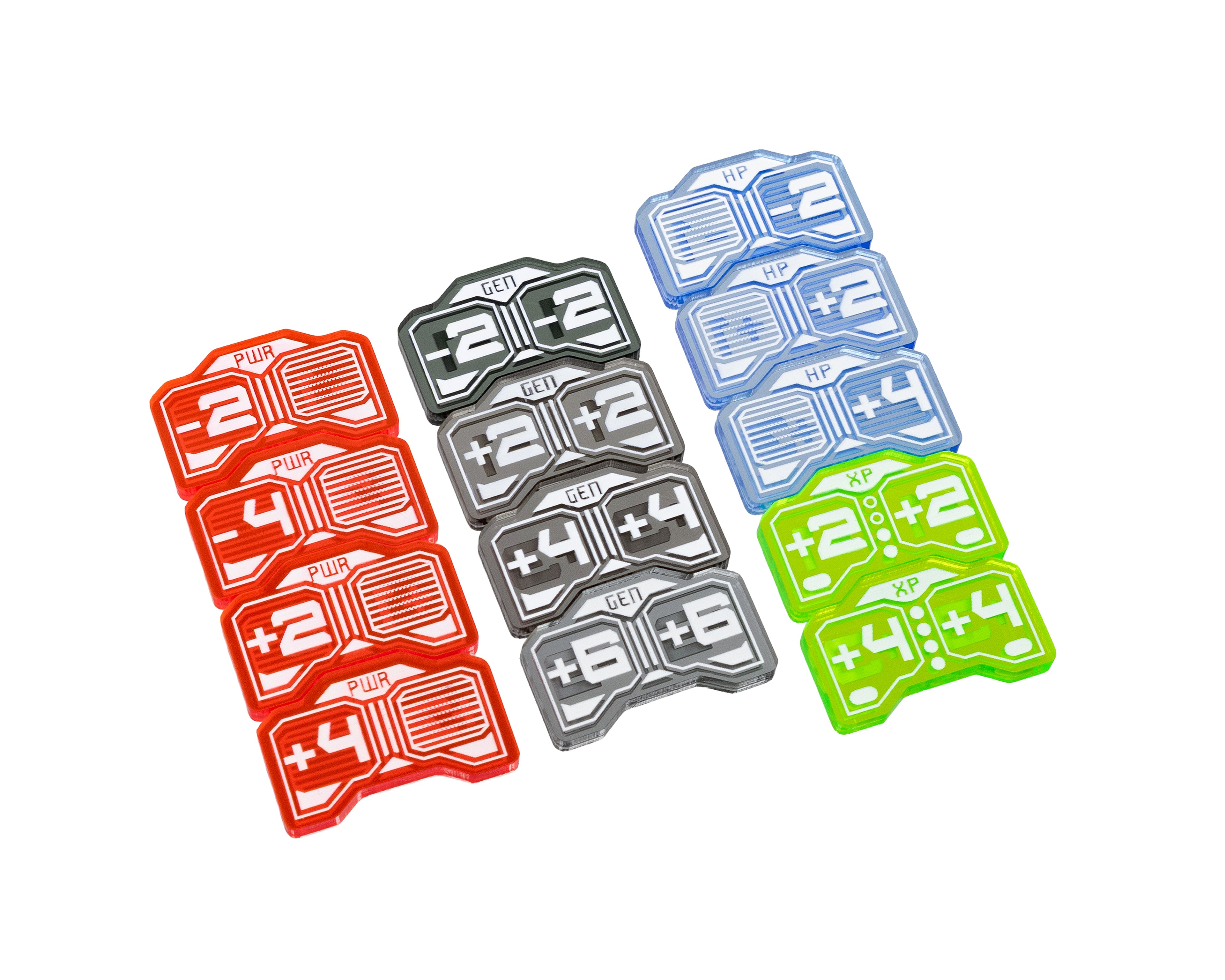 Stat Modifier Tokens (sold individually)