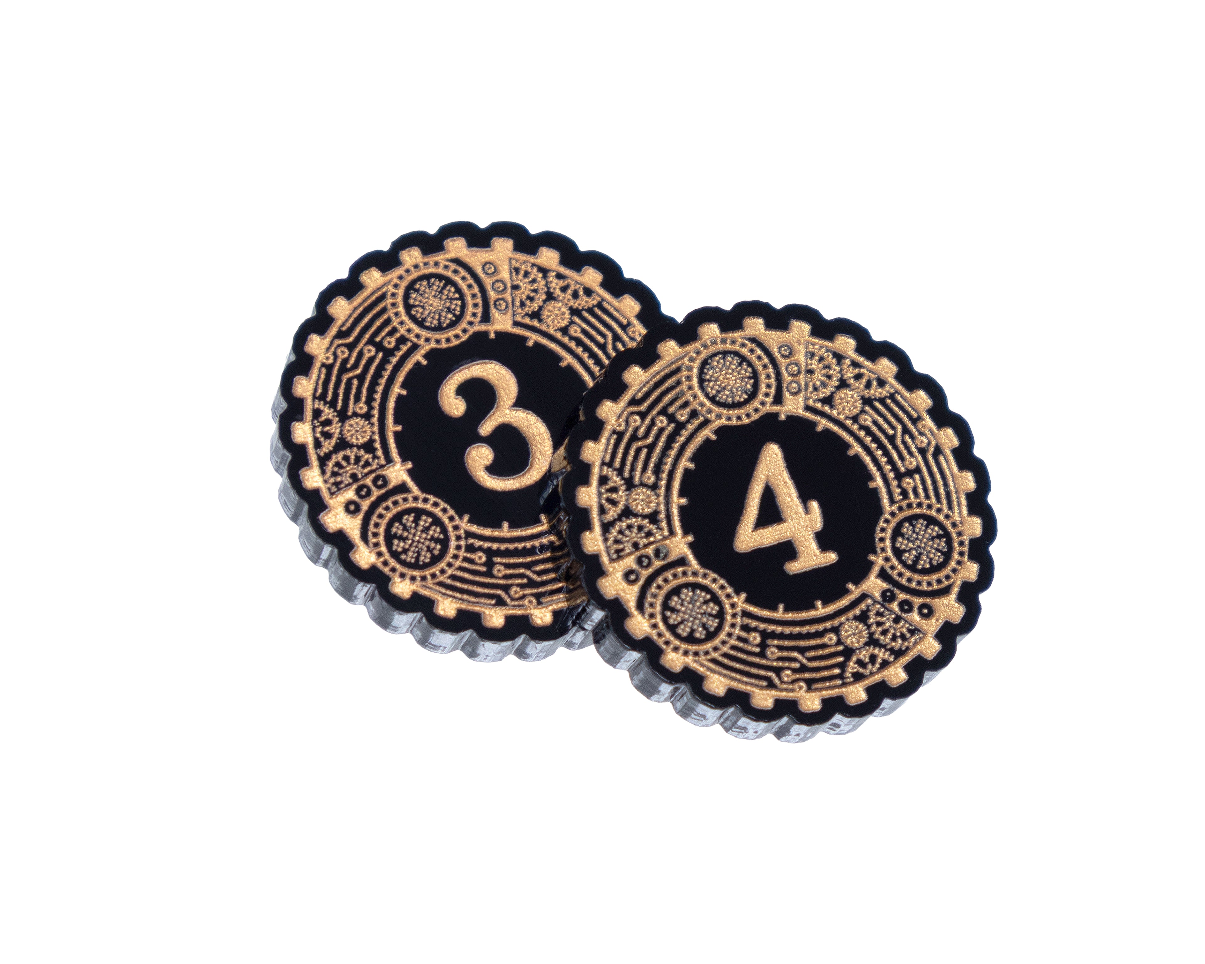 3/4 Steam Counter Tokens