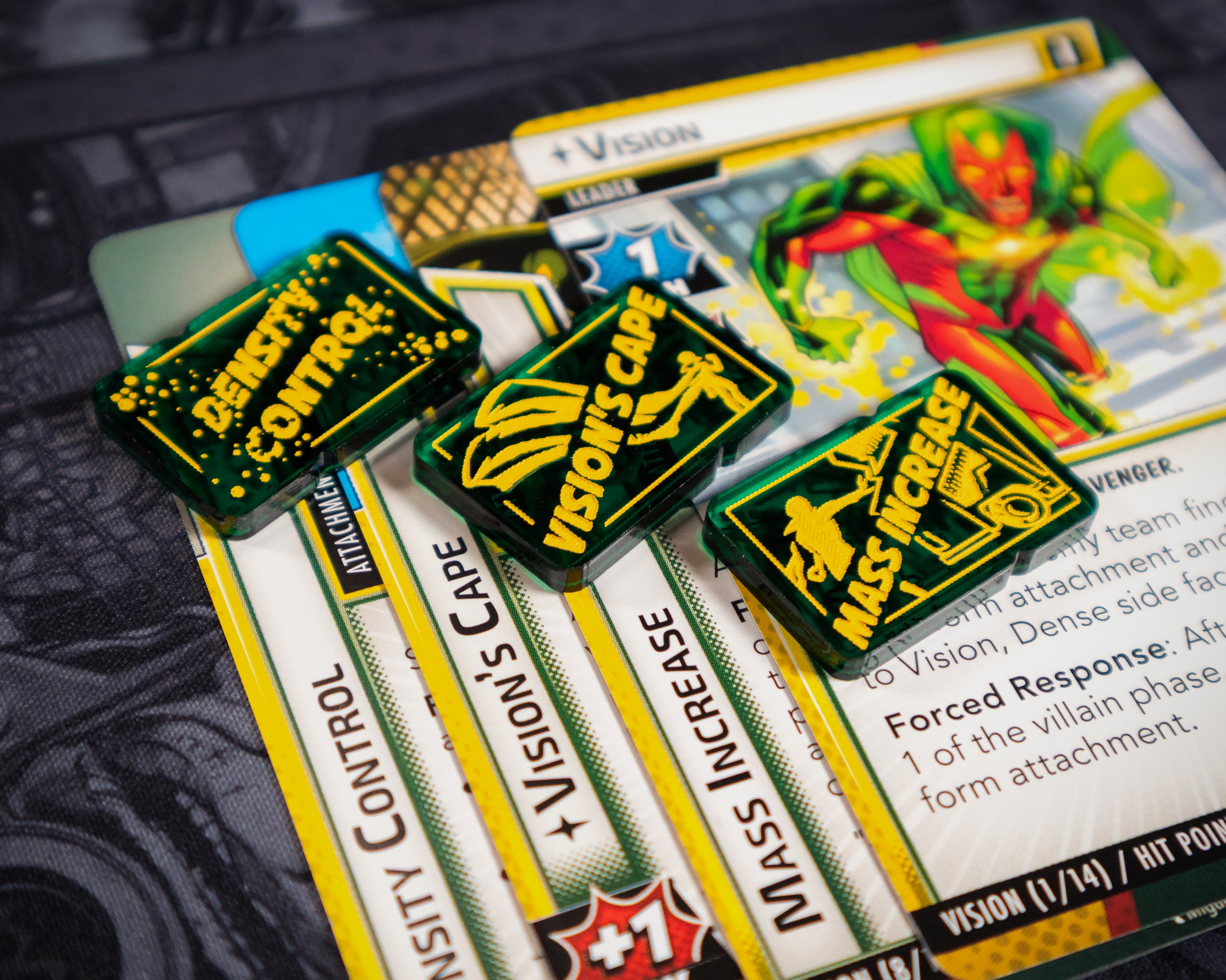 Density Control, Mass Increase and Vision's Cape Tokens - Vision