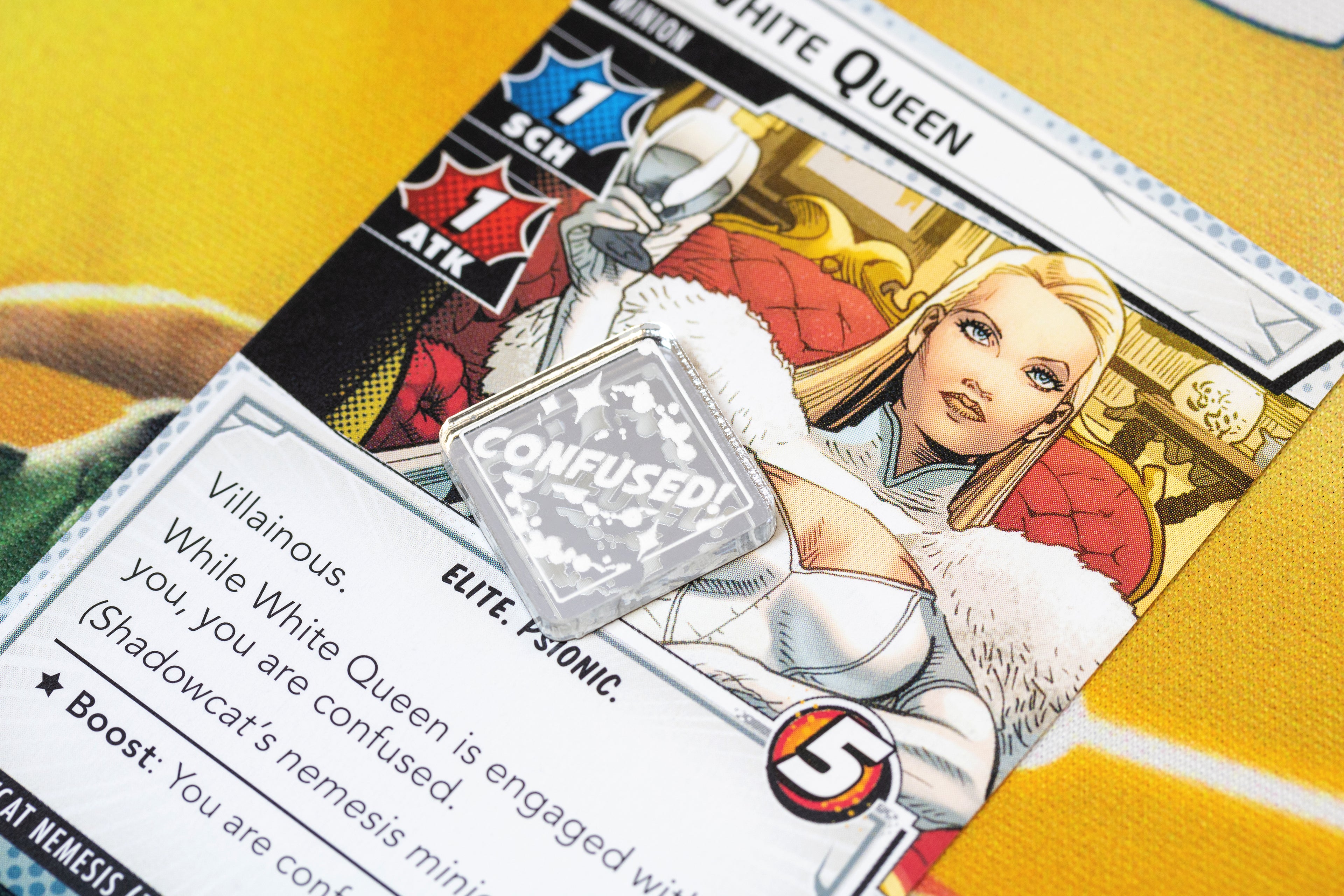 White Queen / Confused Token (single sided)