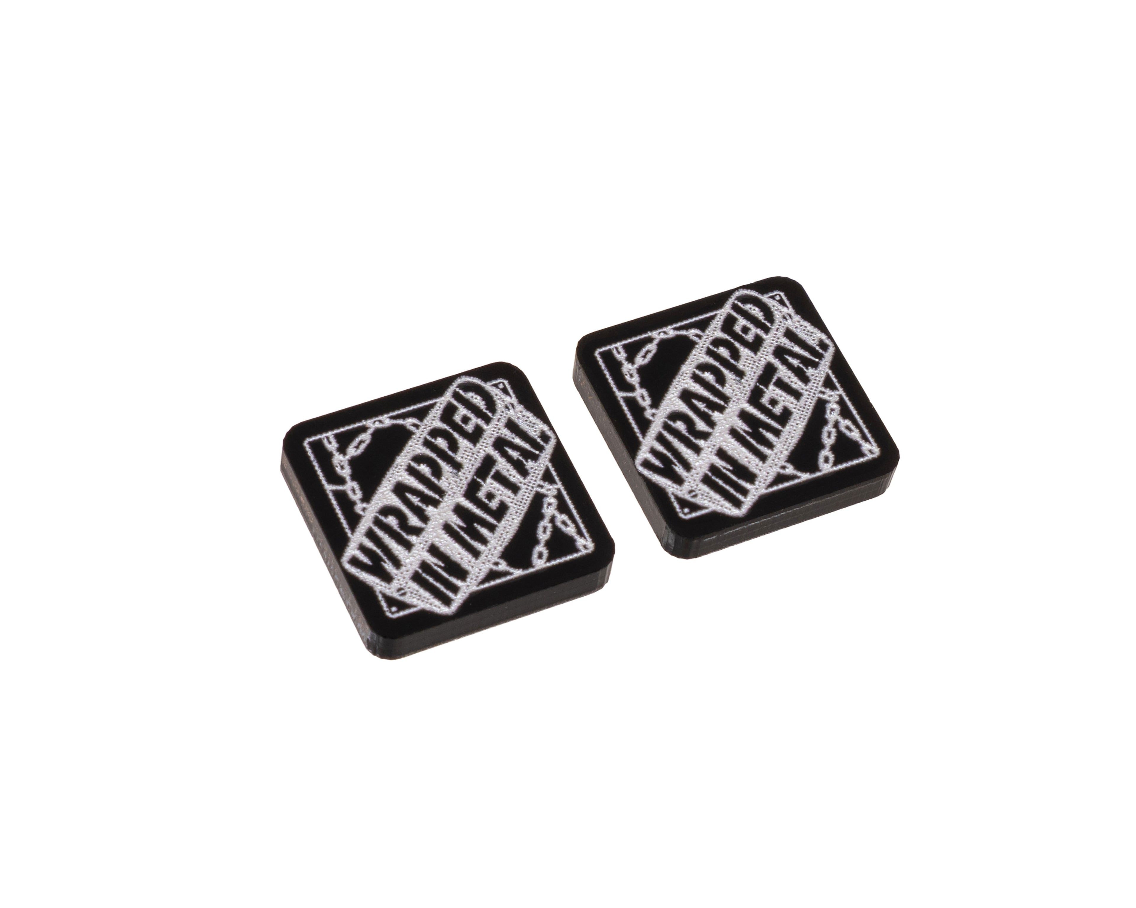 Wrapped In Metal Tokens - Small