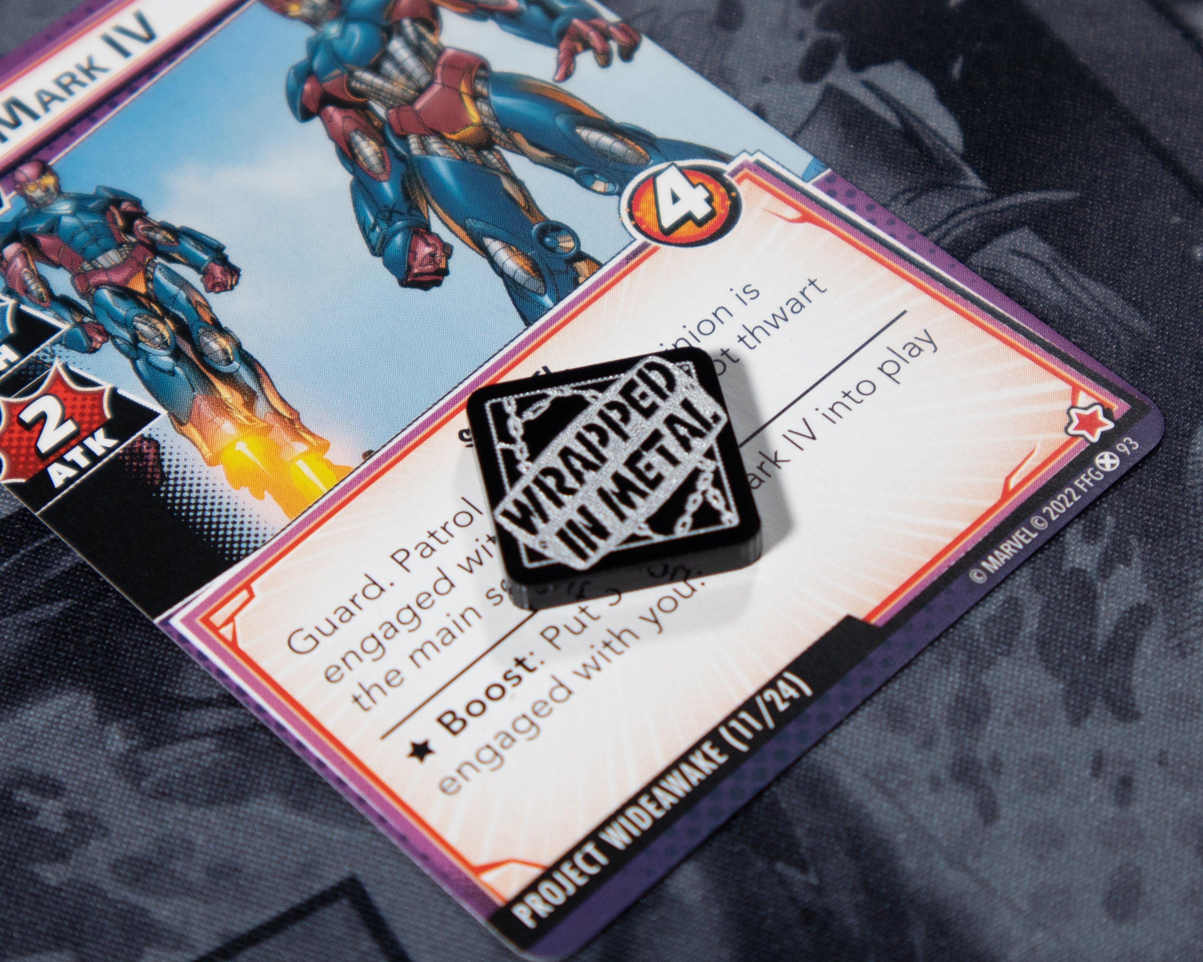 Wrapped In Metal Tokens - Small