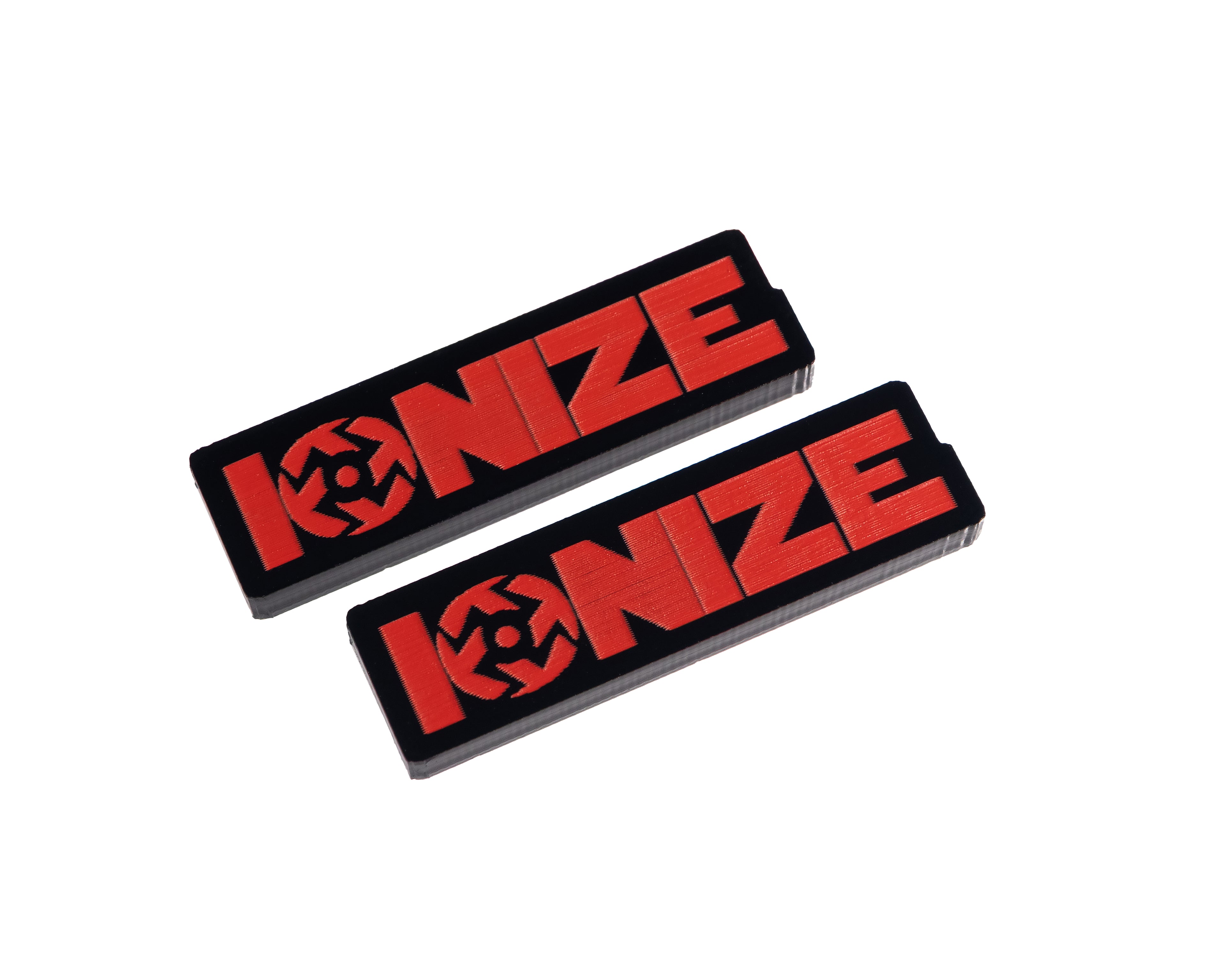 2 x Ionize Tokens - Text Series (Single Sided)
