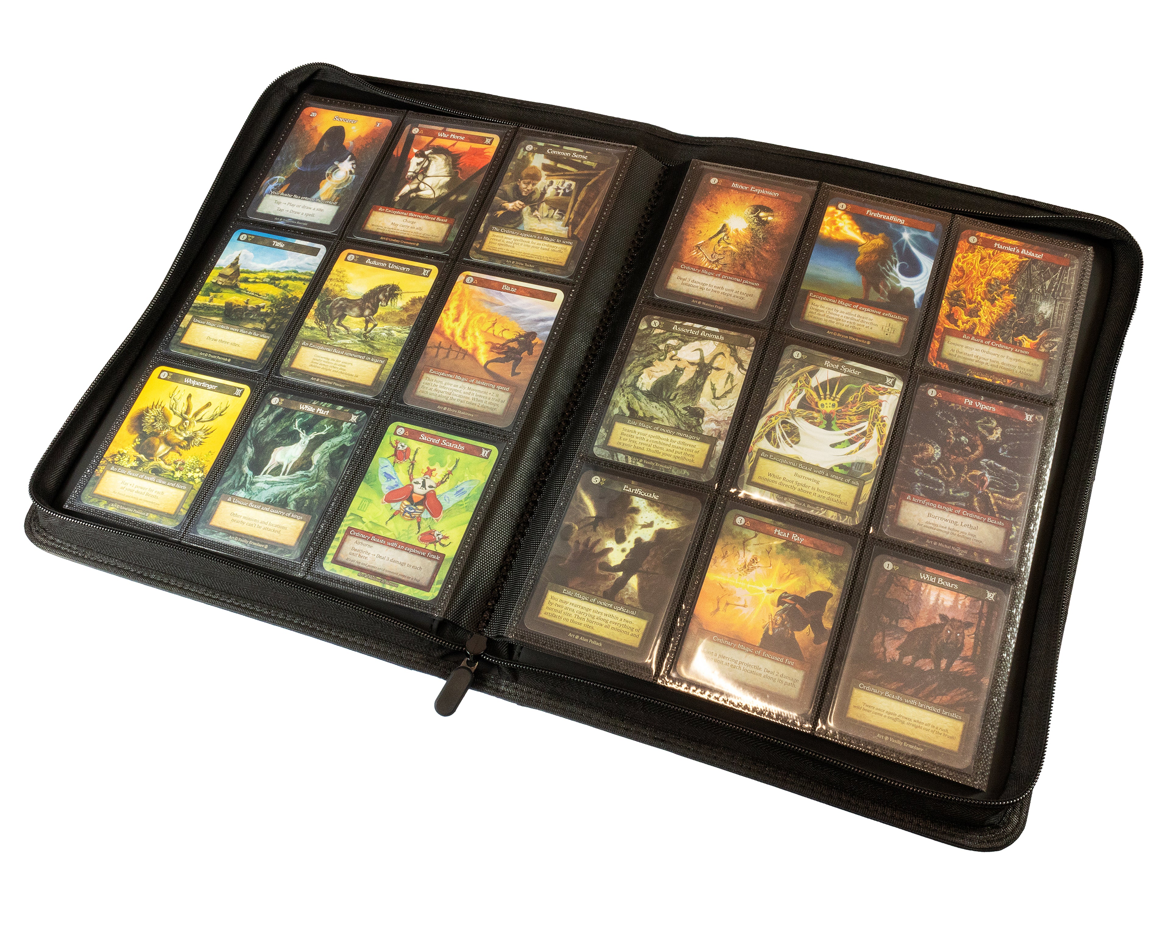 arkham horror card binder Card Deck Box and Token Storage