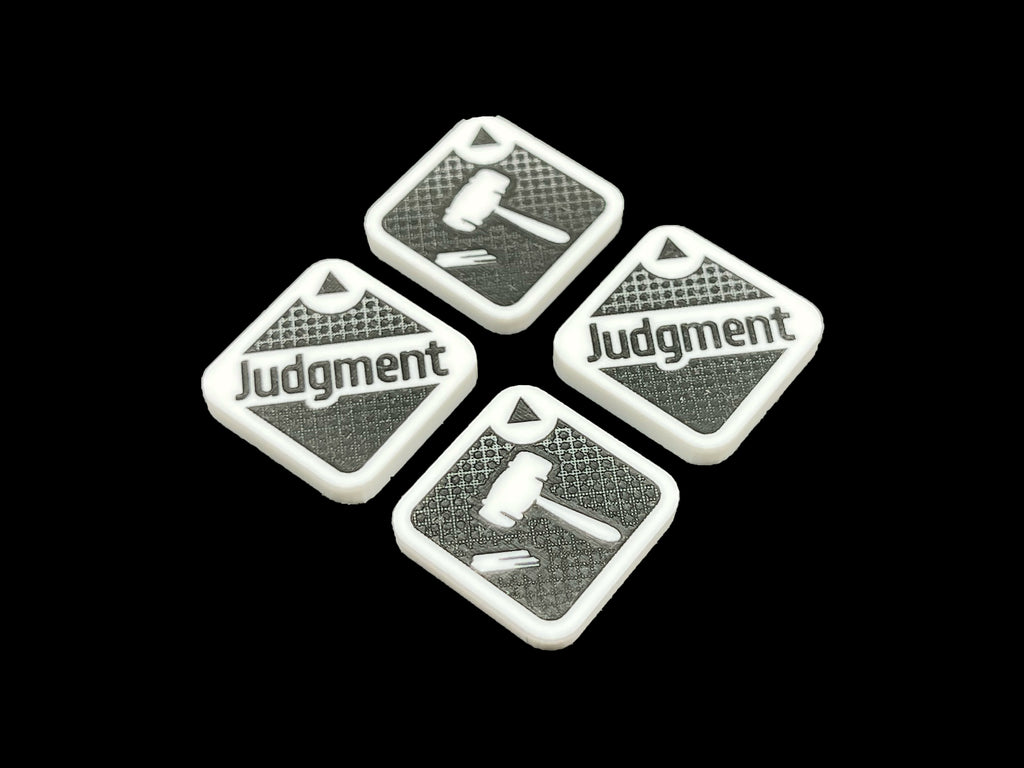 Judgement Token Set (double sided) for Marvel Crisis Protocol