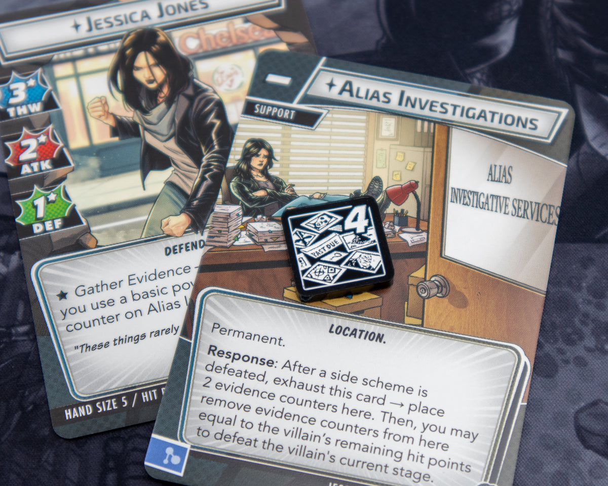 Evidence Tokens - Jessica Jones