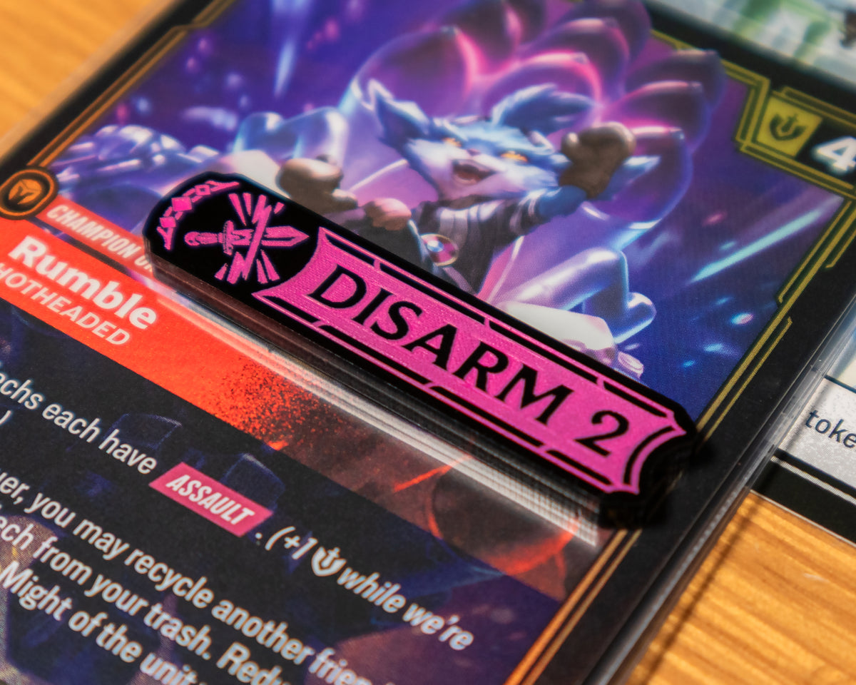 Keyword Reminder Tokens - Riftbound TCG