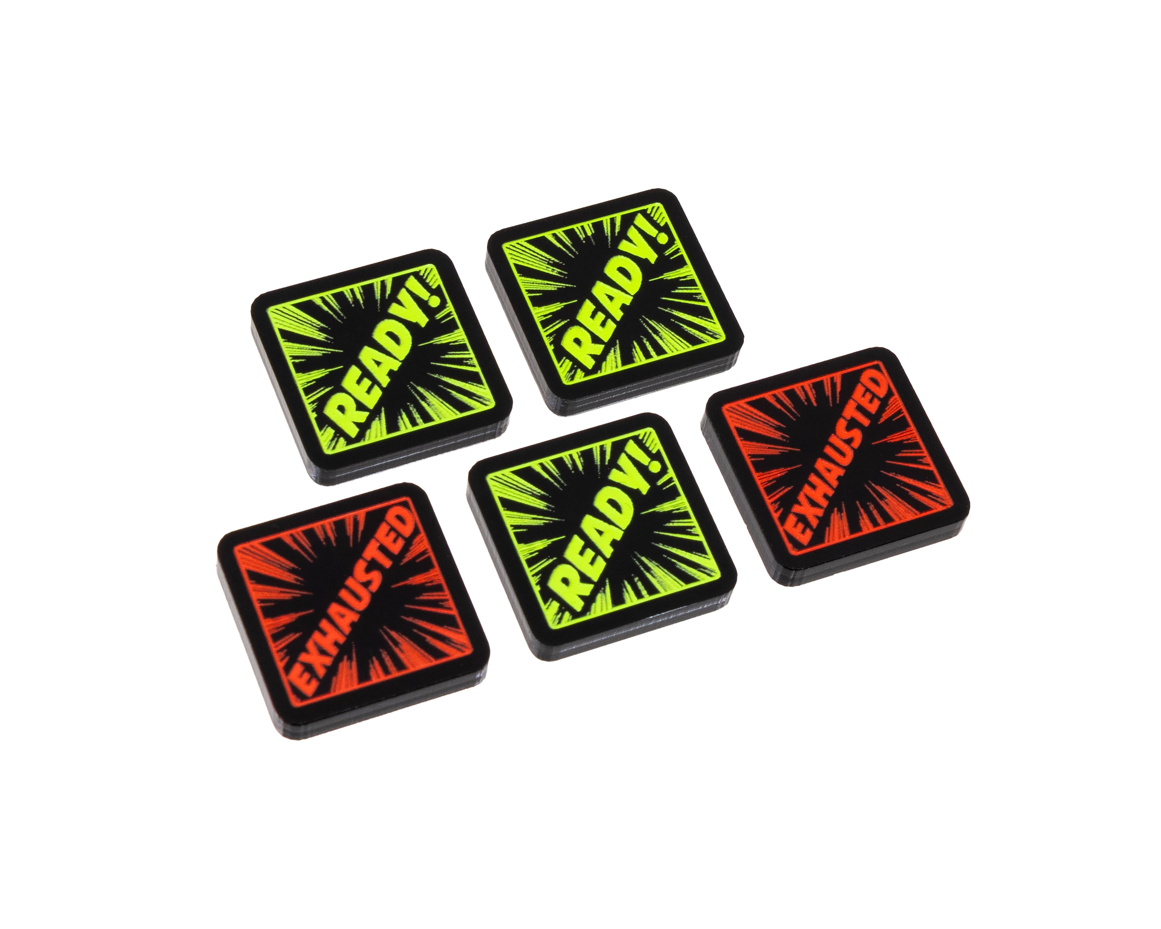 Marvel Champions Ready/Exhausted Tokens