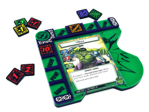 Hulk/She-Hulk Themed Hero board for Marvel Champions LCG compatible, (Tokens NOT Included)