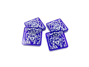 4 x Amina Zidane Doom Tokens for Arkham Horror LCG (double sided)