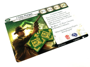 9 x Bounty Tokens for Arkham Horror LCG (double sided)