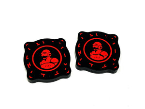 2 x Crew Charge Tokens - Black Series (Double Sided)